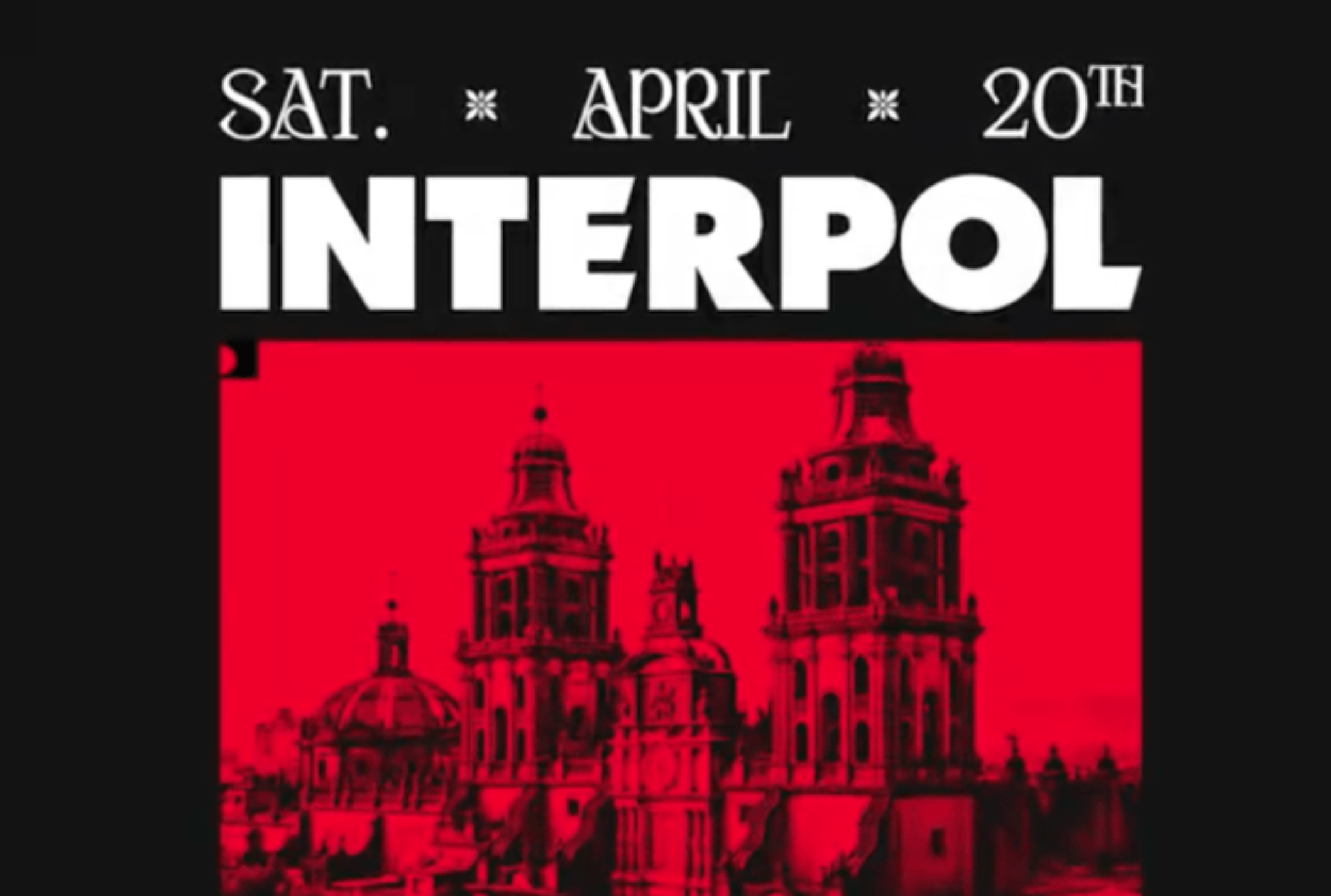 Concierto de Interpol en el Zócalo de la CDMX dejará millones de pesos en ganancia